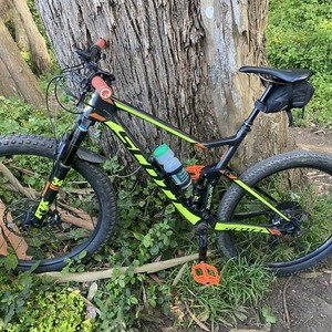2017 SCOTT Spark 730 Black, Yellow or Gold, and Orange
