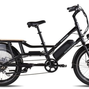 2021 Rad Power Bikes RadWagon 4 cargo bike (rear storage) Black