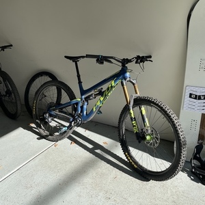 2020 Pivot Firebird 29 Blue and Yellow or Gold