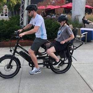 2021 Rad Power Bikes RadWagon 4 cargo bike (rear storage) Black