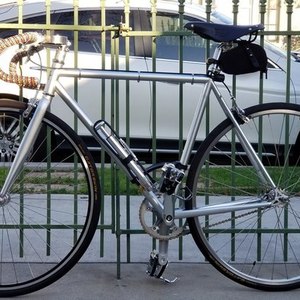 2016 State Bicycle Co. Montecore 3 Silver, gray or bare metal