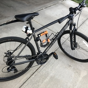 2020 Specialized Crosstrail Silver, gray or bare metal