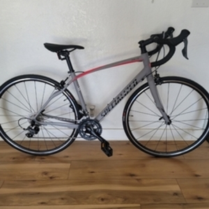 Specialized Dolce Pink, Black, and Silver, gray or bare metal