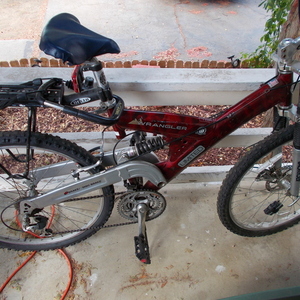 2000 JEEP WRANGLER (DAIMLER-CHRYSLER) WRANGLER UNLIMITED Red