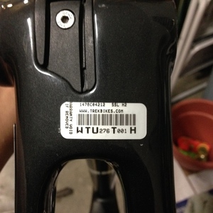 2012 Trek Madone 6.9 SSL H2 Frameset Black