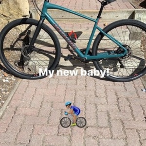 2020 Specialized Teal and Green