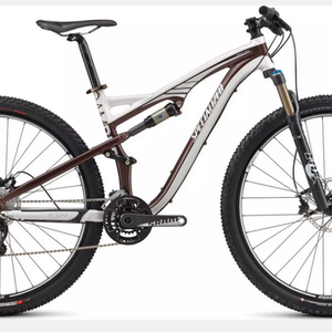2011 Specialized Camber Pro 29er White and Brown