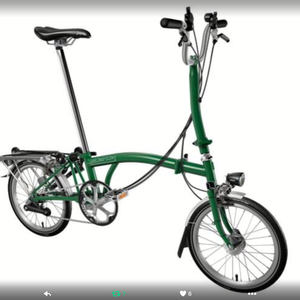 Brompton Bicycle Green