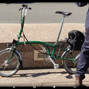 Brompton Bicycle Green