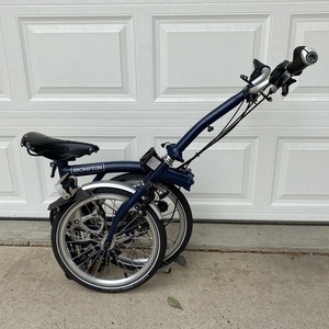 2021 Brompton Bicycle Folding bike Blue