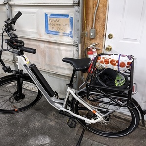 2021 Rad Power Bikes RadCity 5 Plus Step Thru White