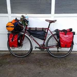 2015 Surly Disc Trucker Red