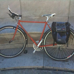 2000 Waterford Precision Cycles X-11 / Cyclocross Frameset - Reynolds 531 bicycle Orange