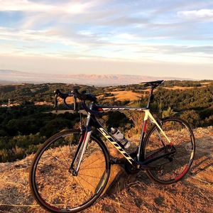 Scott Addict Blue, White, and Red