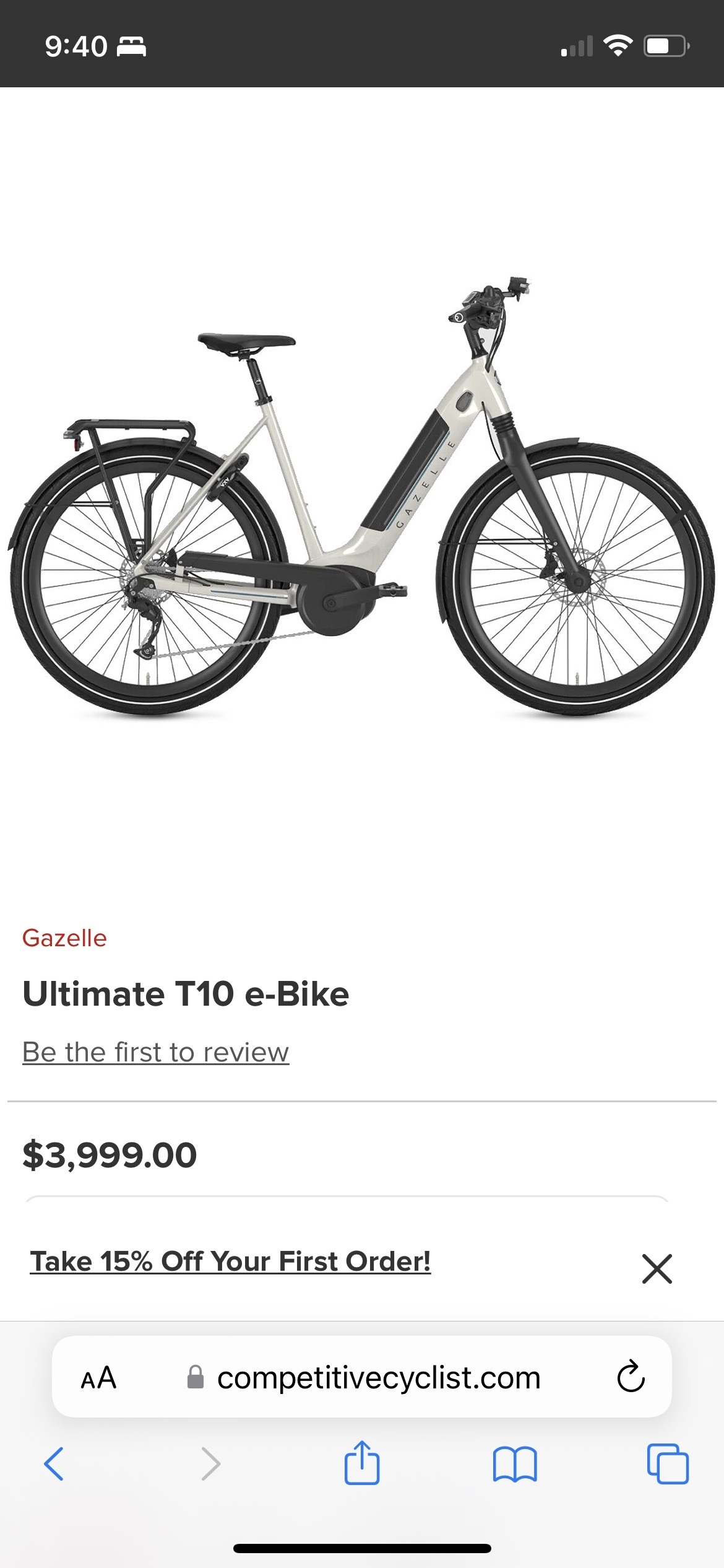 2021 Gazelle Ultimate T10
