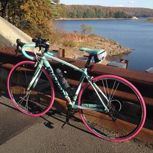 Bianchi Impulso Dama 105 Blue and Pink