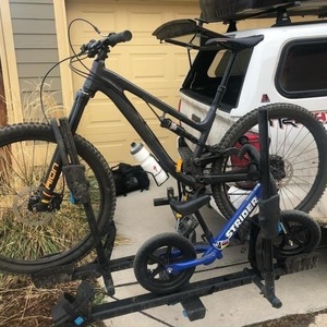 2017 Kona Mountain bike (Process) with orange w... Black