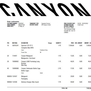 2022 Canyon bicycles Spectral 125 White