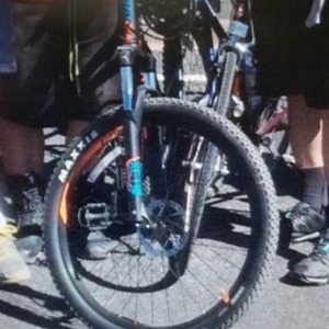 2018 Giant Black, Orange, and Blue