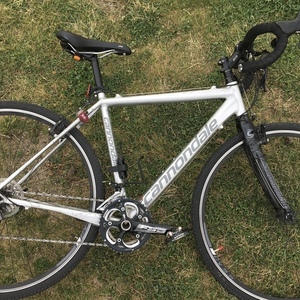 2013 Cannondale Caadx5-c Silver, gray or bare metal