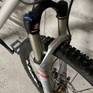 Santa Cruz Blur XC B Silver, gray or bare metal