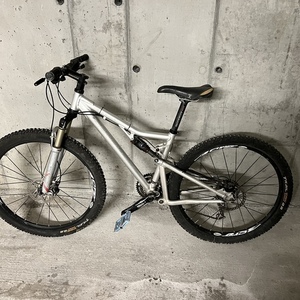Santa Cruz Blur XC B Silver, gray or bare metal