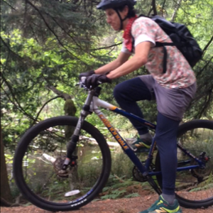 2007 Cannondale Caffeine 29'er Lefty Blue and White