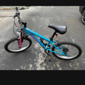 Mongoose Pacific Cycle BYTE Blue and Pink