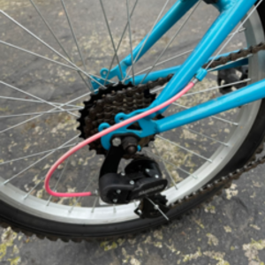 Mongoose Pacific Cycle BYTE Blue and Pink