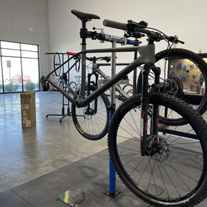 2022 Jibe Jibe Carbon Hardtail Silver, gray or bare metal