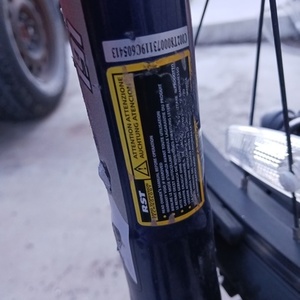 2009 Trek 3700 Blue and Silver, gray or bare metal