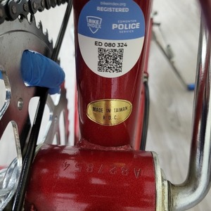1982 Dahon Folding Bike Red