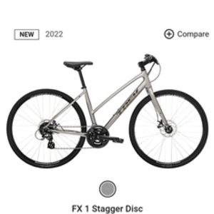 2022 Trek Fx 1 Stagger desk Silver, gray or bare metal