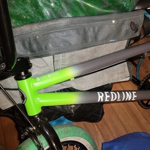 2022 Redline Redline Leutenant Silver, gray or bare metal and Green
