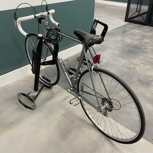 1986 Trek Silver, gray or bare metal