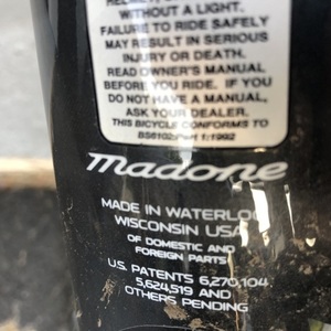 2009 Trek Madone 5.1 Black