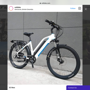 2020 Volt Bike Elegant White