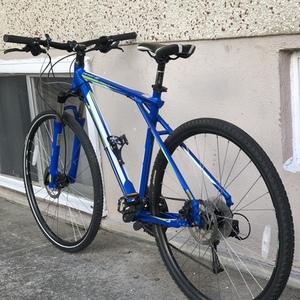 2022 GT Bicycles Transeo 2.0 Blue and Green