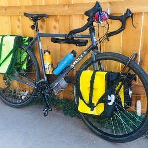 2019 Surly Disc Trucker Silver, gray or bare metal