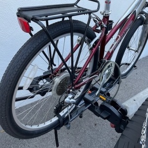 Specialized Red and Silver, gray or bare metal