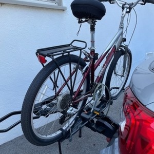 Specialized Red and Silver, gray or bare metal