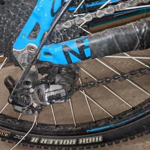 NS Bikes Silver, gray or bare metal and Blue