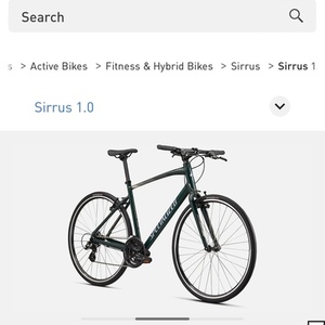 2020 Specialized Sirrus 1.0 Green