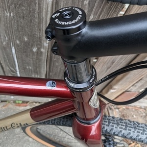 2022 All City cosmic station Red and Yellow or Gold