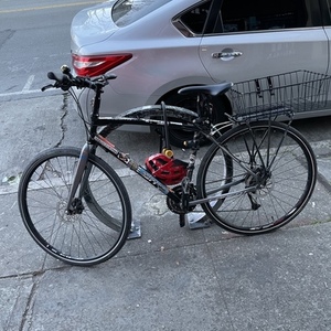 Raleigh Hybrid Black