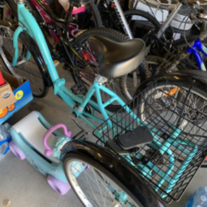 Kent 26" Kent Monterey Folding Trike Model... Teal