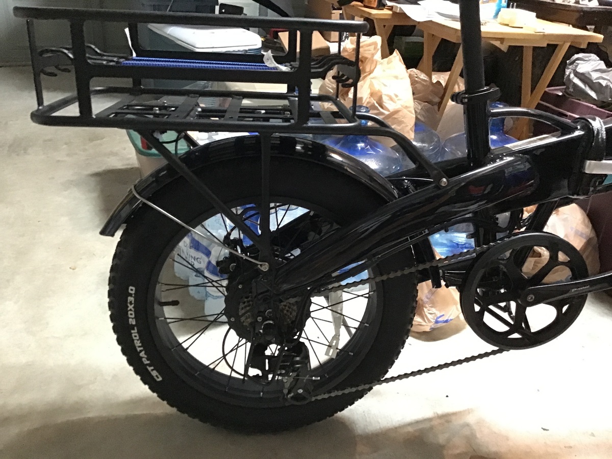 2022 Lectric eBikes XP 2.o cargo bike (rear storage)