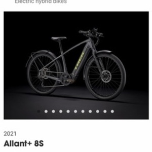 2021 Trek Allant 8 plus Black