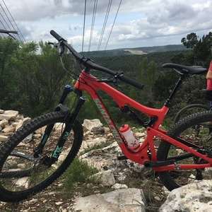 2017 Santa Cruz 5010 CS Red and Blue