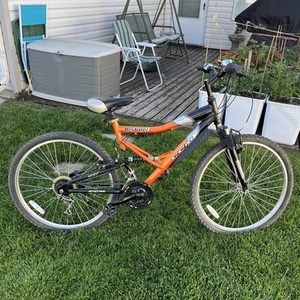 CCM Risker II, Mountain Bike Dual Suspension Orange